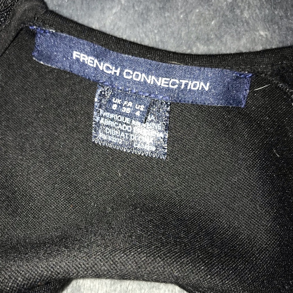 Sold French Connection LBD w/ Chain Fringe - Picture 8 of 8
